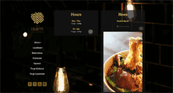 Desktop Screenshot of isarnkitchen.com
